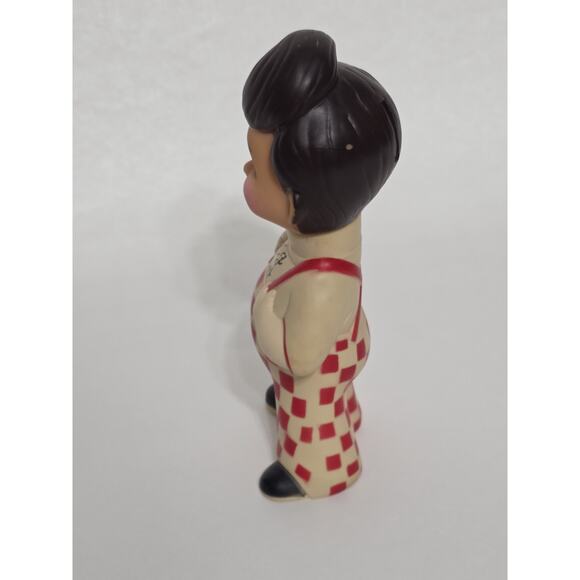 1973 Vintage Bob's Big Boy Vinyl Piggy Bank 9" Figure Restaurant Advertising - Picture 2 of 7
